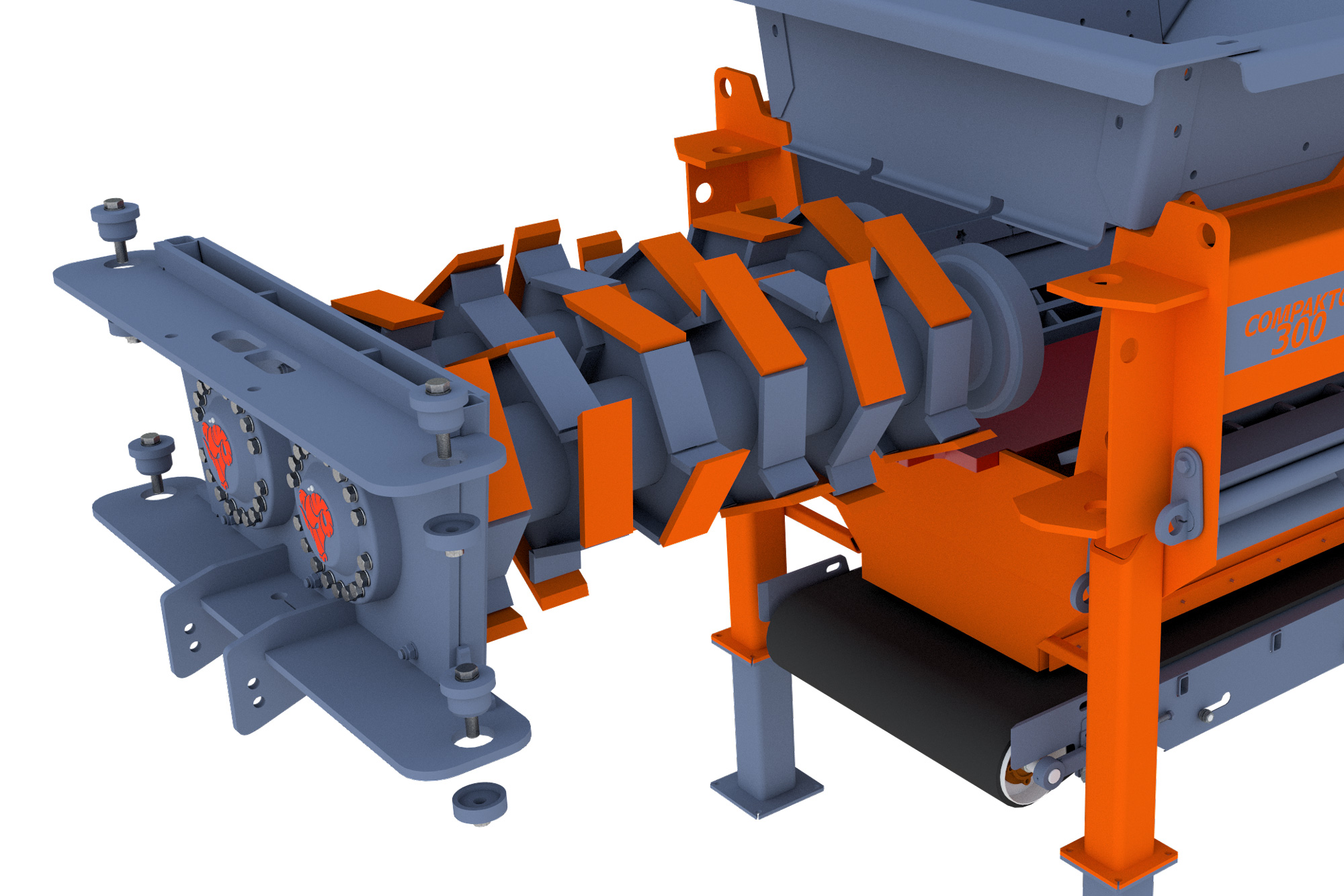 ARJES COMPAKTOR300系列撕碎機